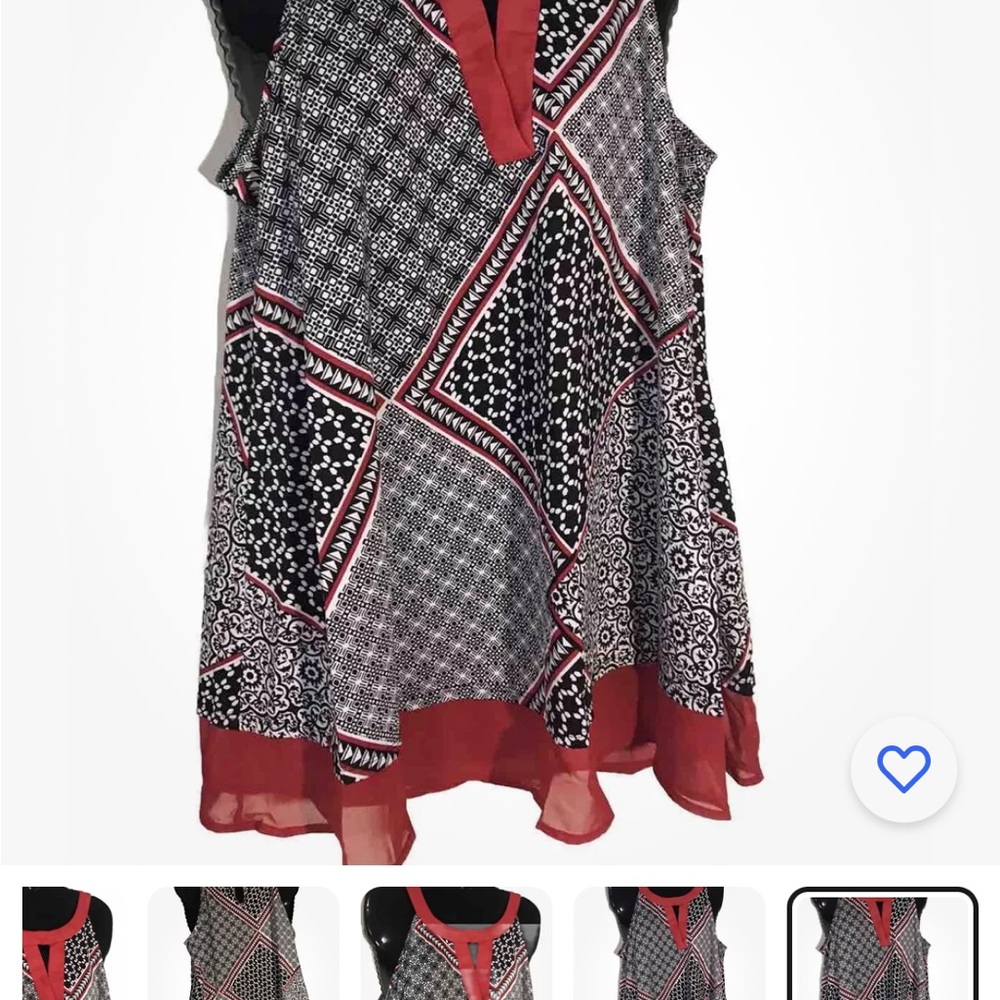Large size Perseption concept blouse - Picture 1 of 13
